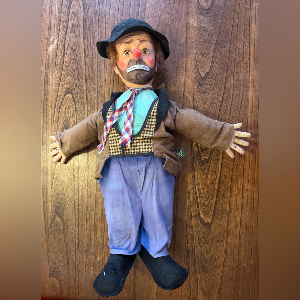 vintage Emmett Kelly "Weary Willie" clown doll